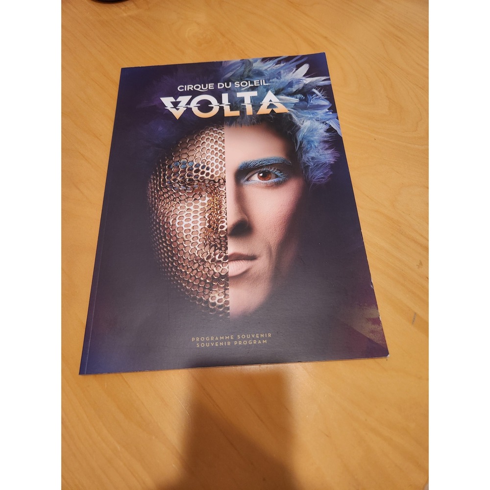 Cirque du Soleil VOLTA Official Souvenir Program Tour Book Retired Show